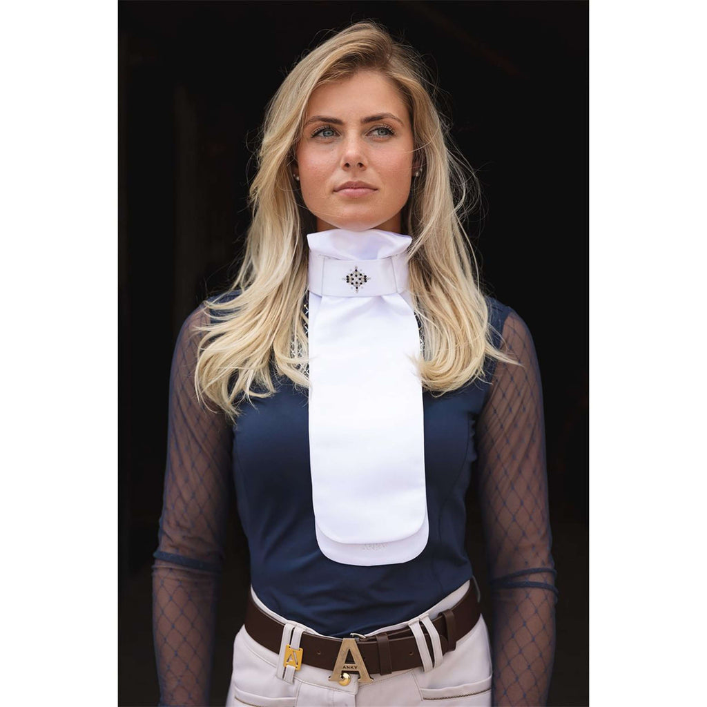 ANKY Plastron Prospect C-Wear ATP25501 Blanc/Argent