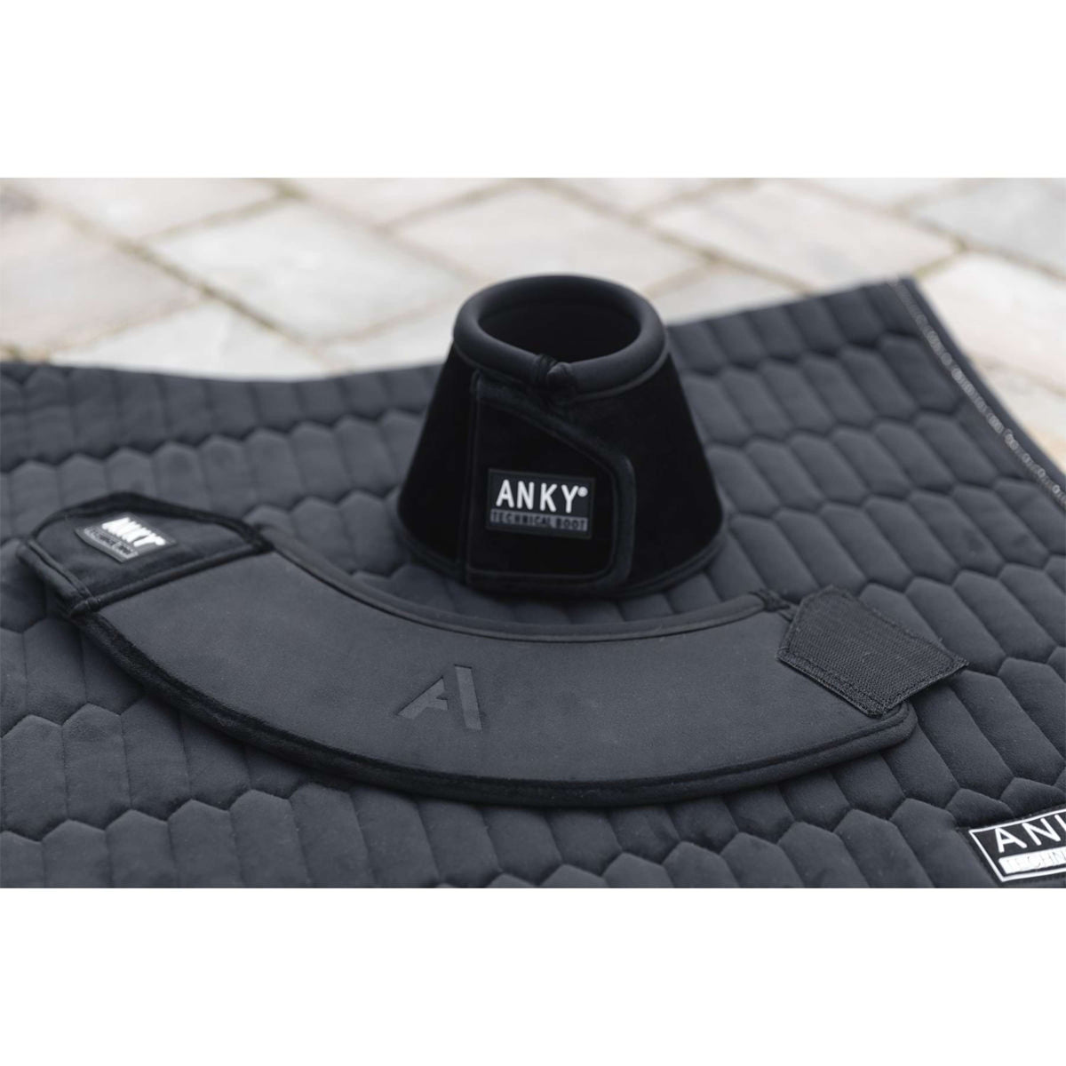 ANKY Springschoenen Cloches d'Obstacles Velvet ATB242003 Noir