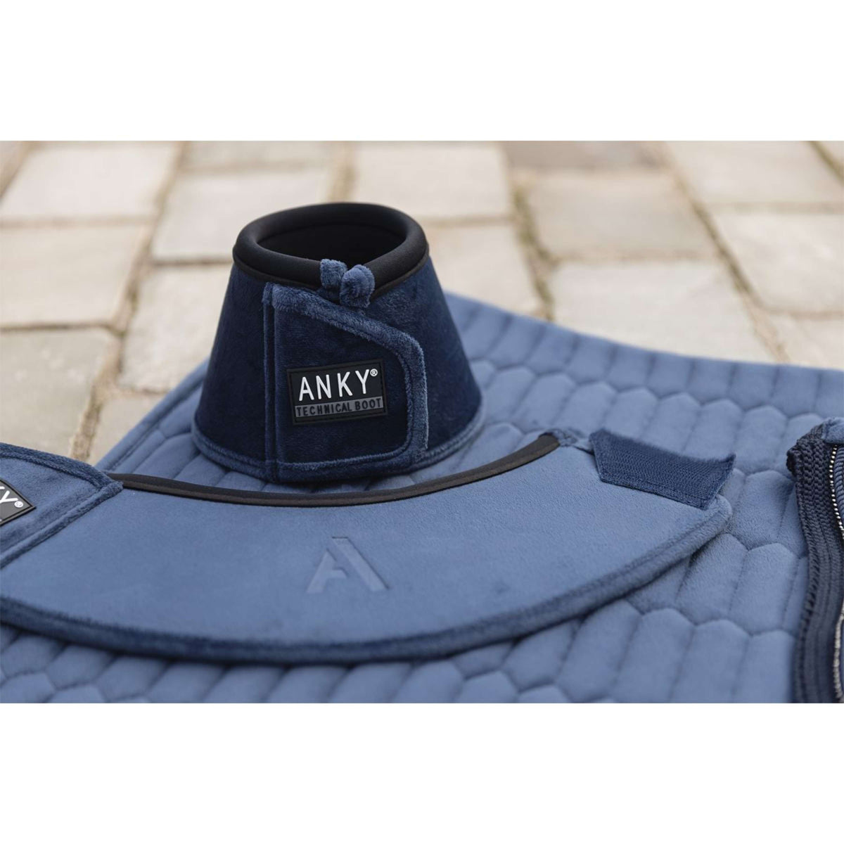 ANKY Springschoenen Cloches d'Obstacles Velvet ATB242003 Mood Indigo