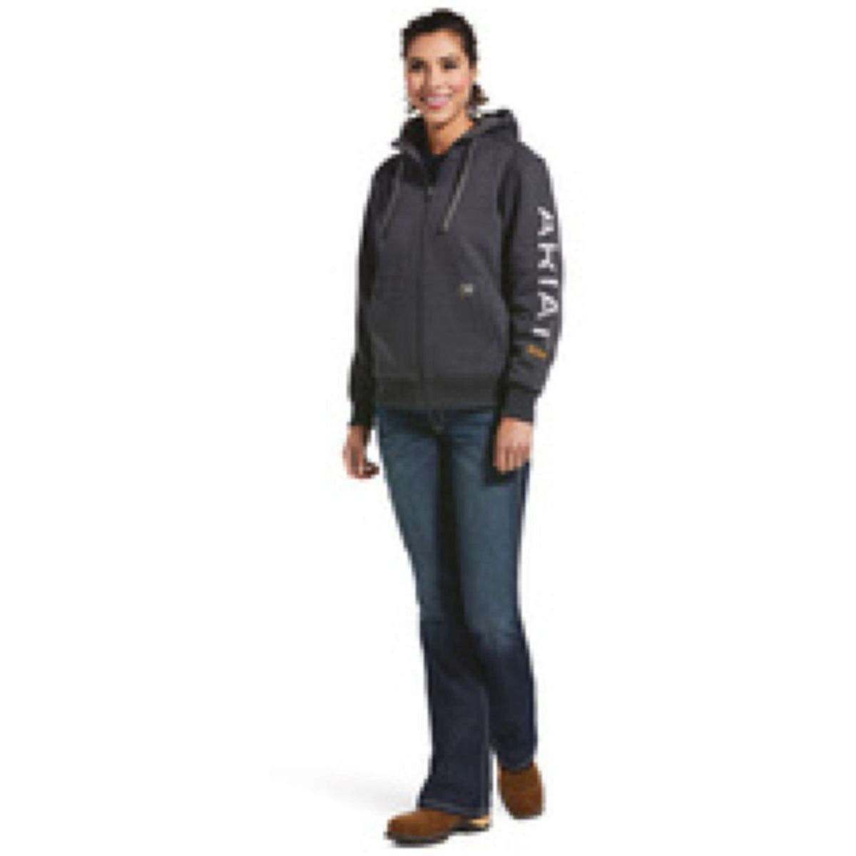 Ariat Veste Rebar All-Weather Femme Charcoal Heather
