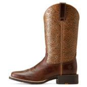 Ariat Bottes Western Round Up Wide Femme Marron