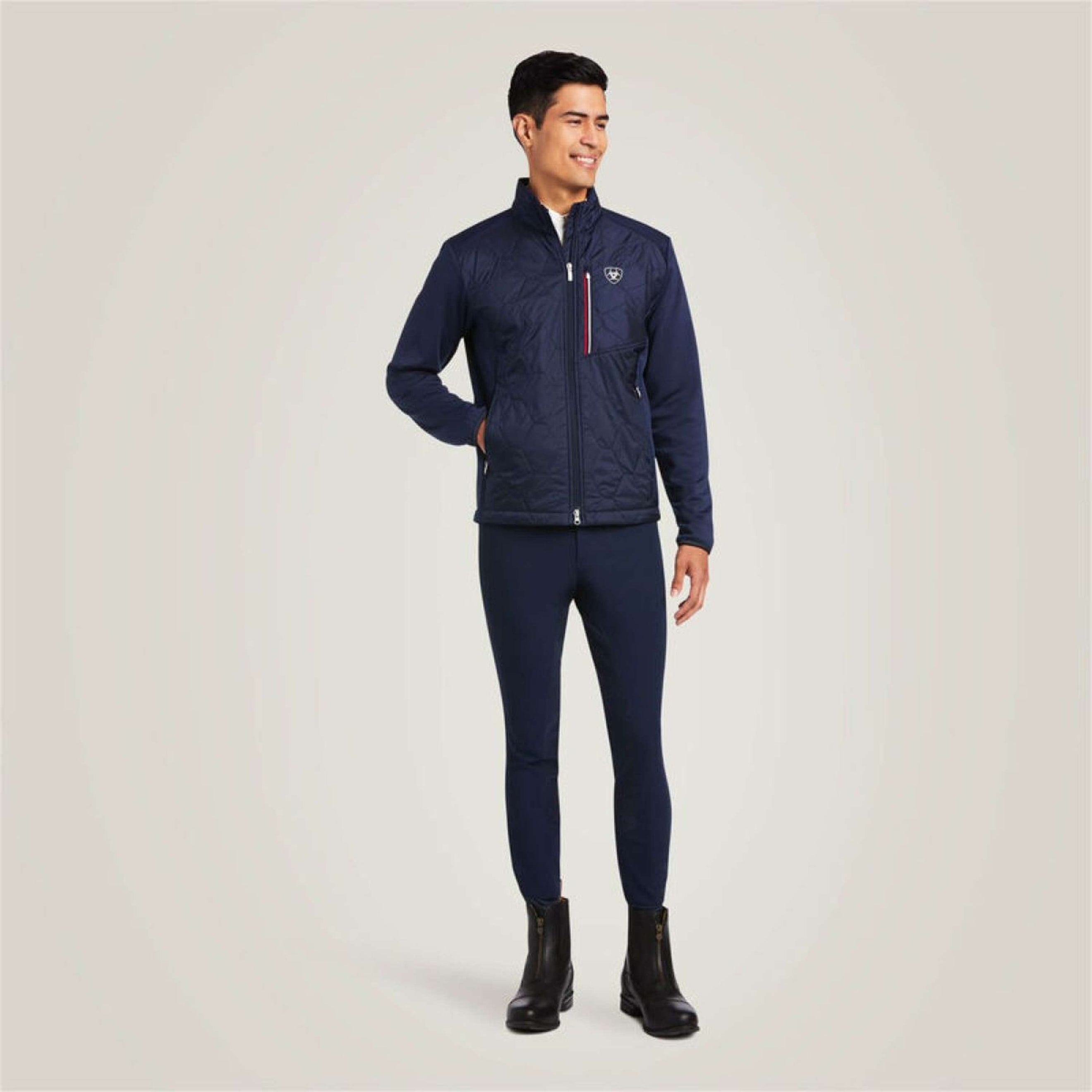 Ariat Veste Fusion Insulated Hommes Bleu Ariat Veste Fusion Insulated Hommes Bleu