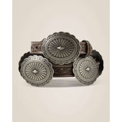 Ariat Ceinture Oval Concho Diamond Femme Tan