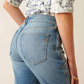 Ariat Jeans High Rise Bridle Slim Straight Leg Femme Abeline