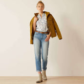 Ariat Jeans High Rise Bridle Slim Straight Leg Femme Abeline