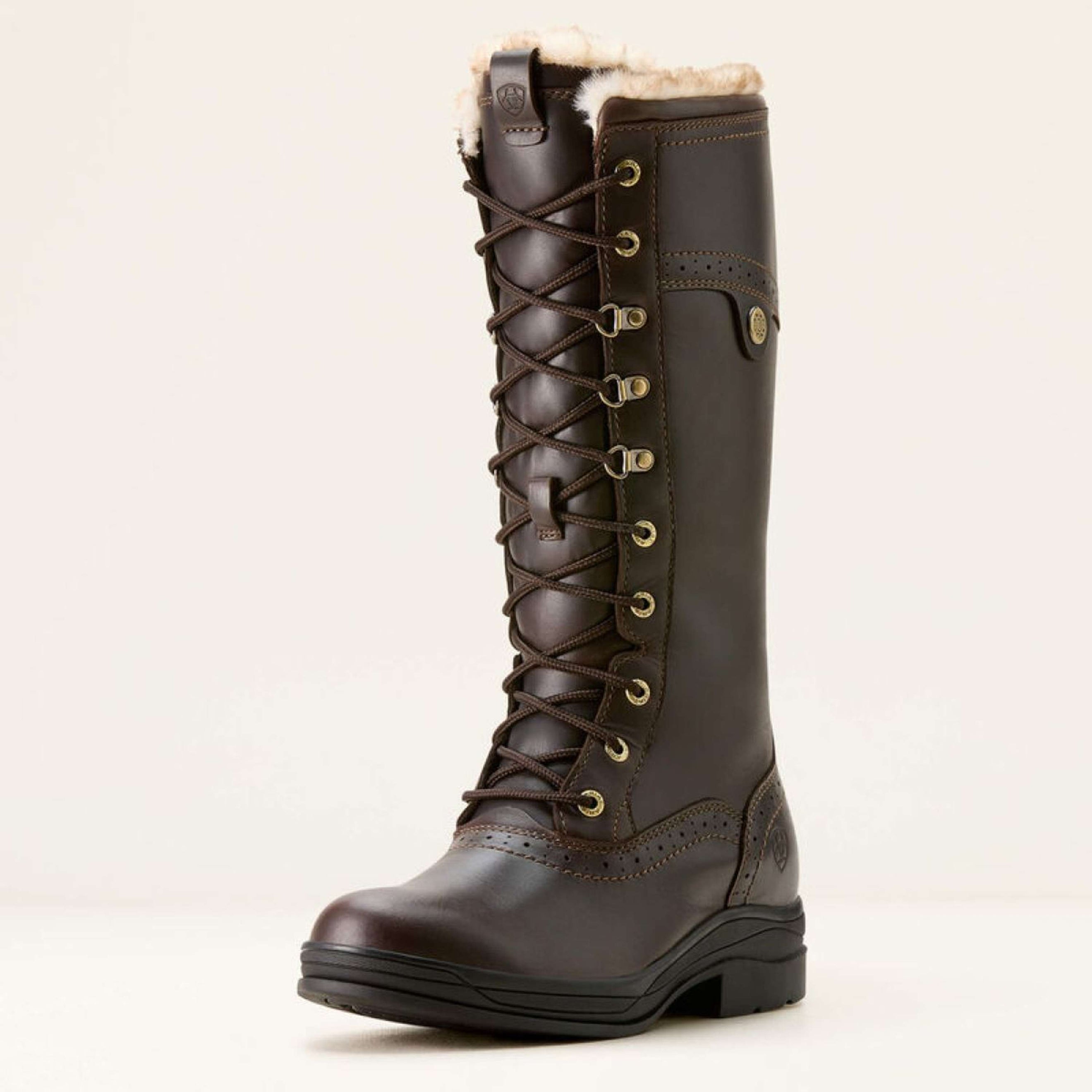 Ariat Bottes d'Extérieur Wythburn II Sherpa Waterproof Femme Dark Mocha