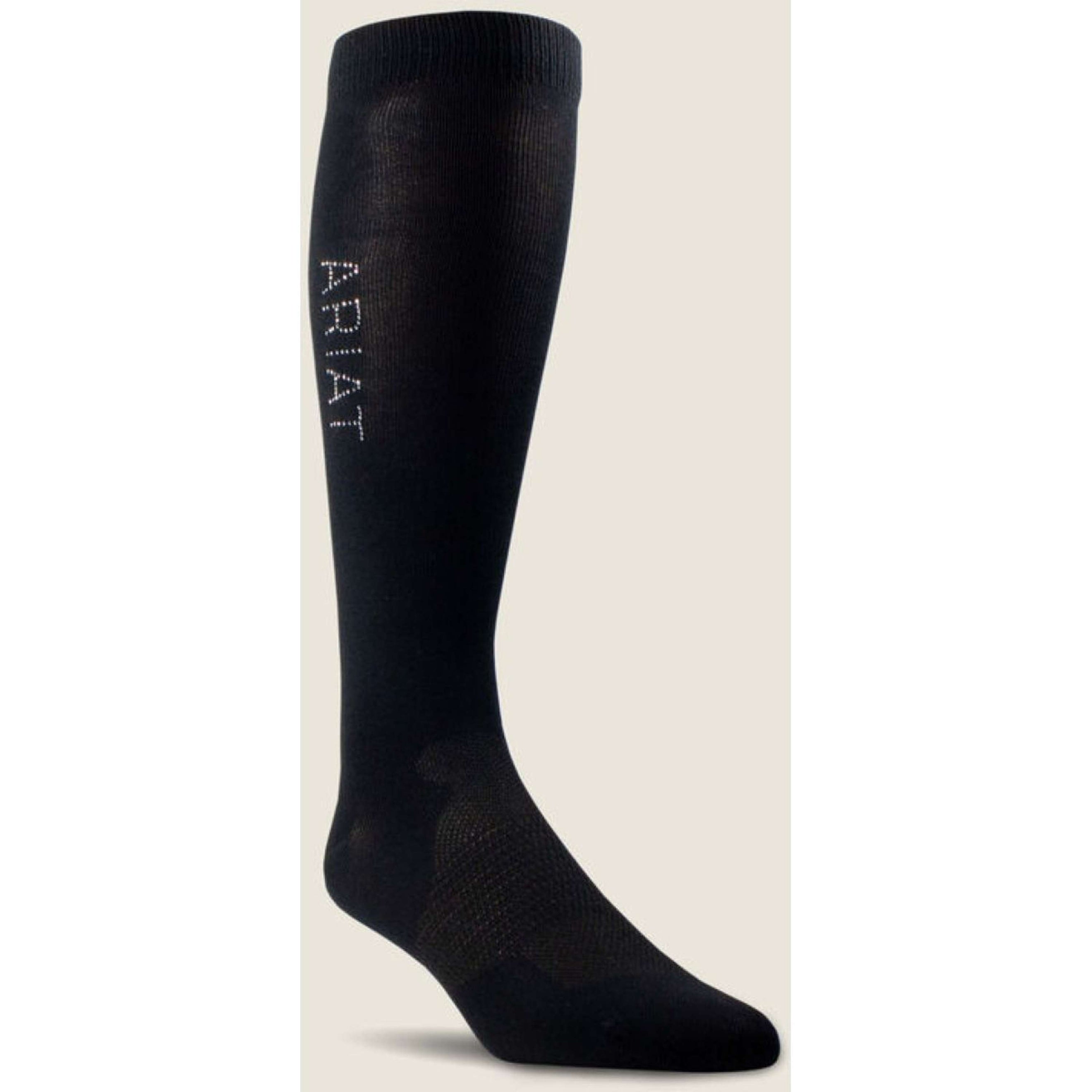Ariat Chaussettes d'Équitation AriatTek Radiant Noir Ariat Chaussettes d'Équitation AriatTek Radiant Noir