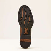 Ariat Bottes Western Round Up W Toe Femme Sandstorm/Distressed Ivory