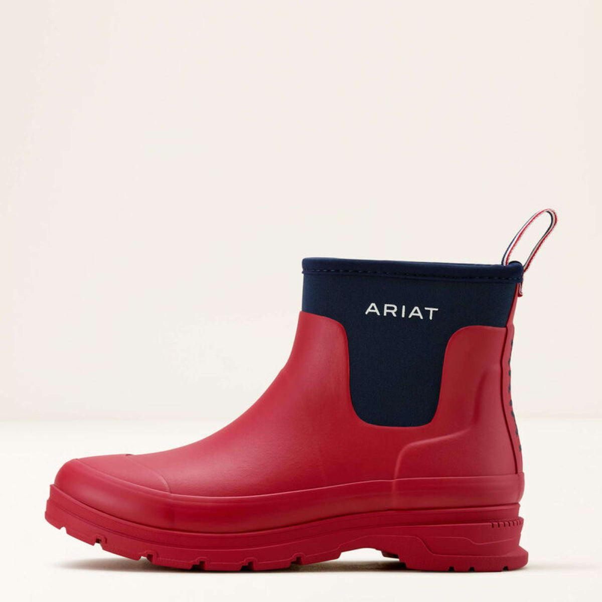 Ariat Chaussures d'Écurie Kelmarsh Shortie Femme Rouge Team/Bleu Marine