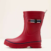 Ariat Bottes de pluie Kelmarsh Mid Femme Rouge Team/Bleu Marine