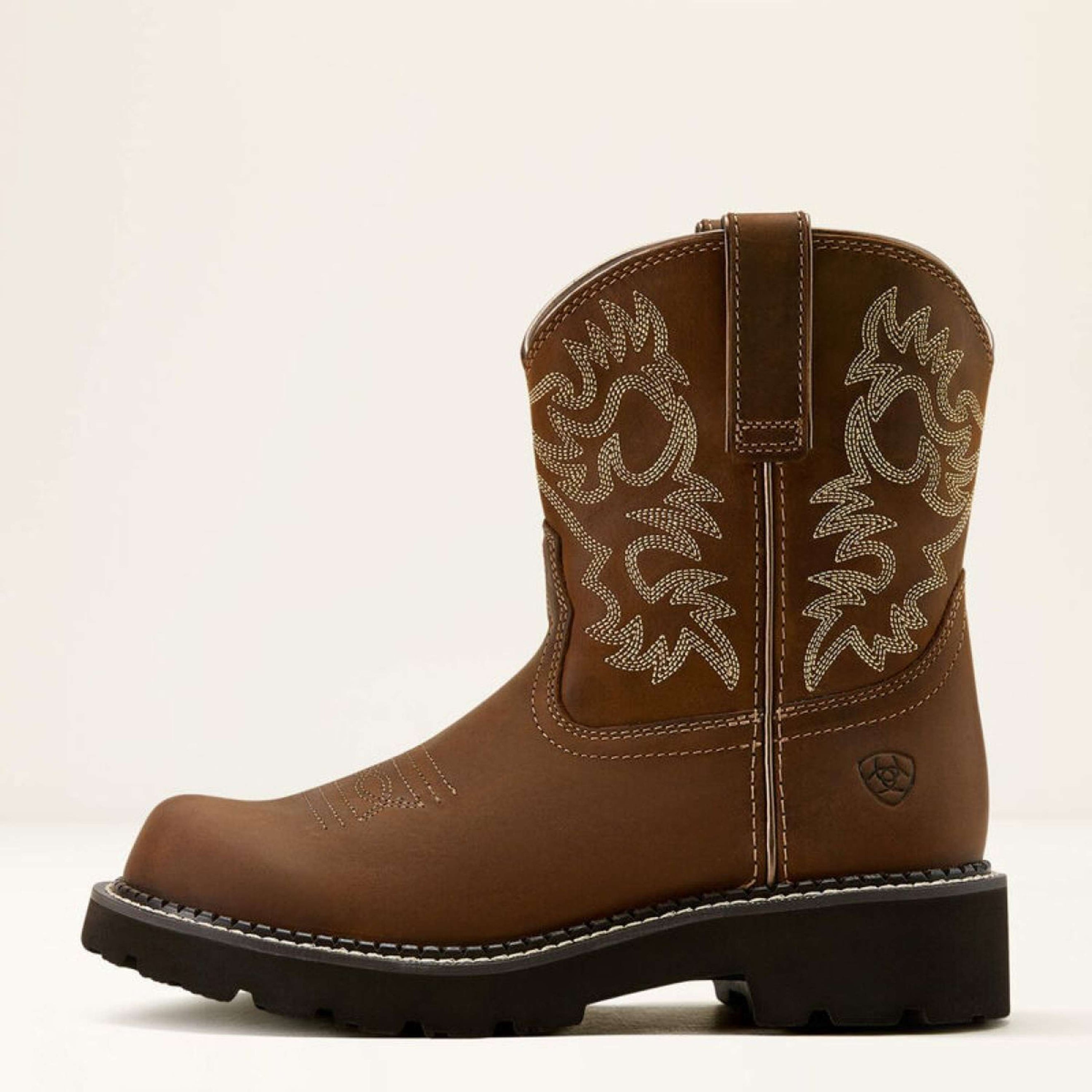 Ariat Western Boots Fatbaby Femme Sassy Brown Ariat Western Boots Fatbaby Femme Sassy Brown