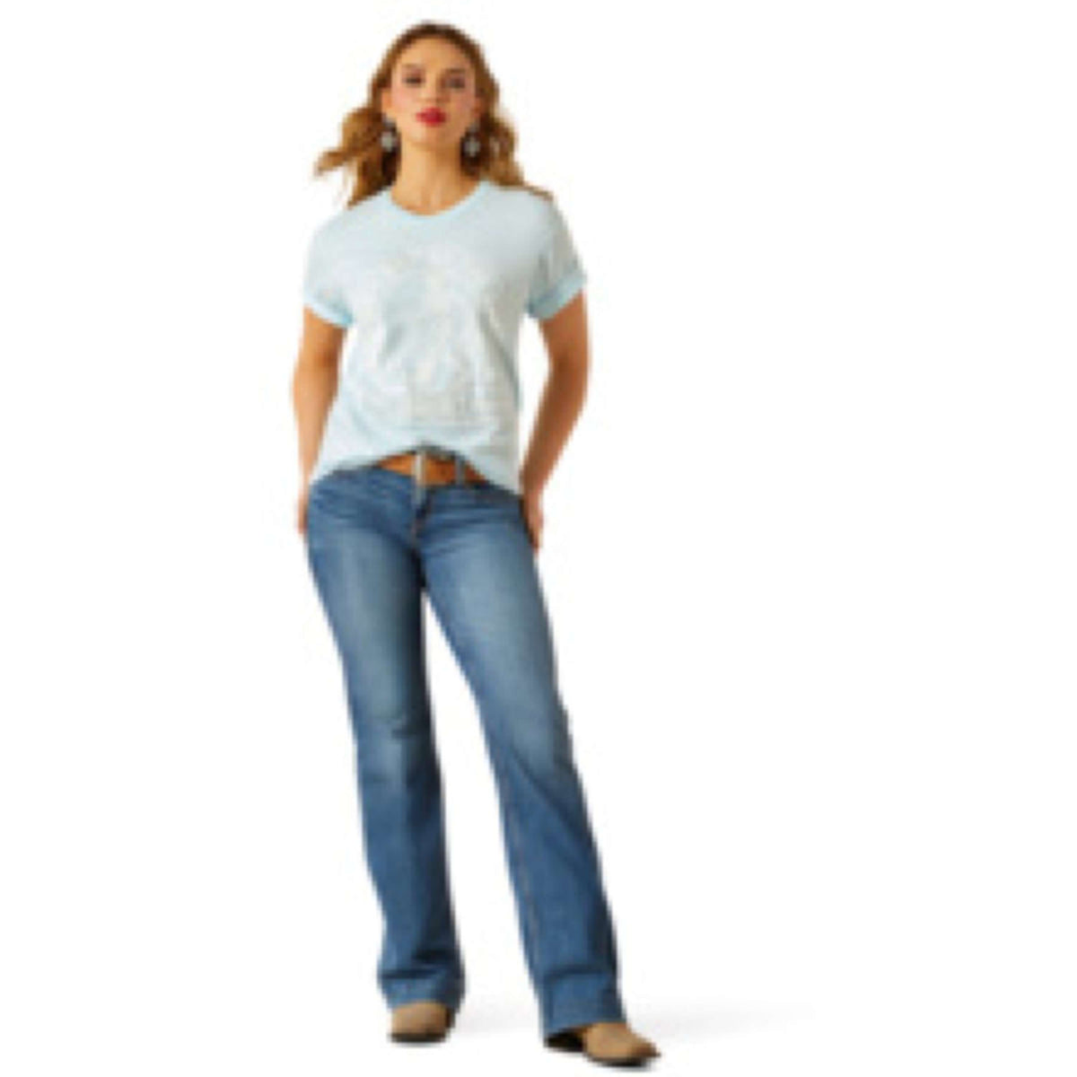 Ariat T-Shirt Another Day Femme Vintage Lagoon