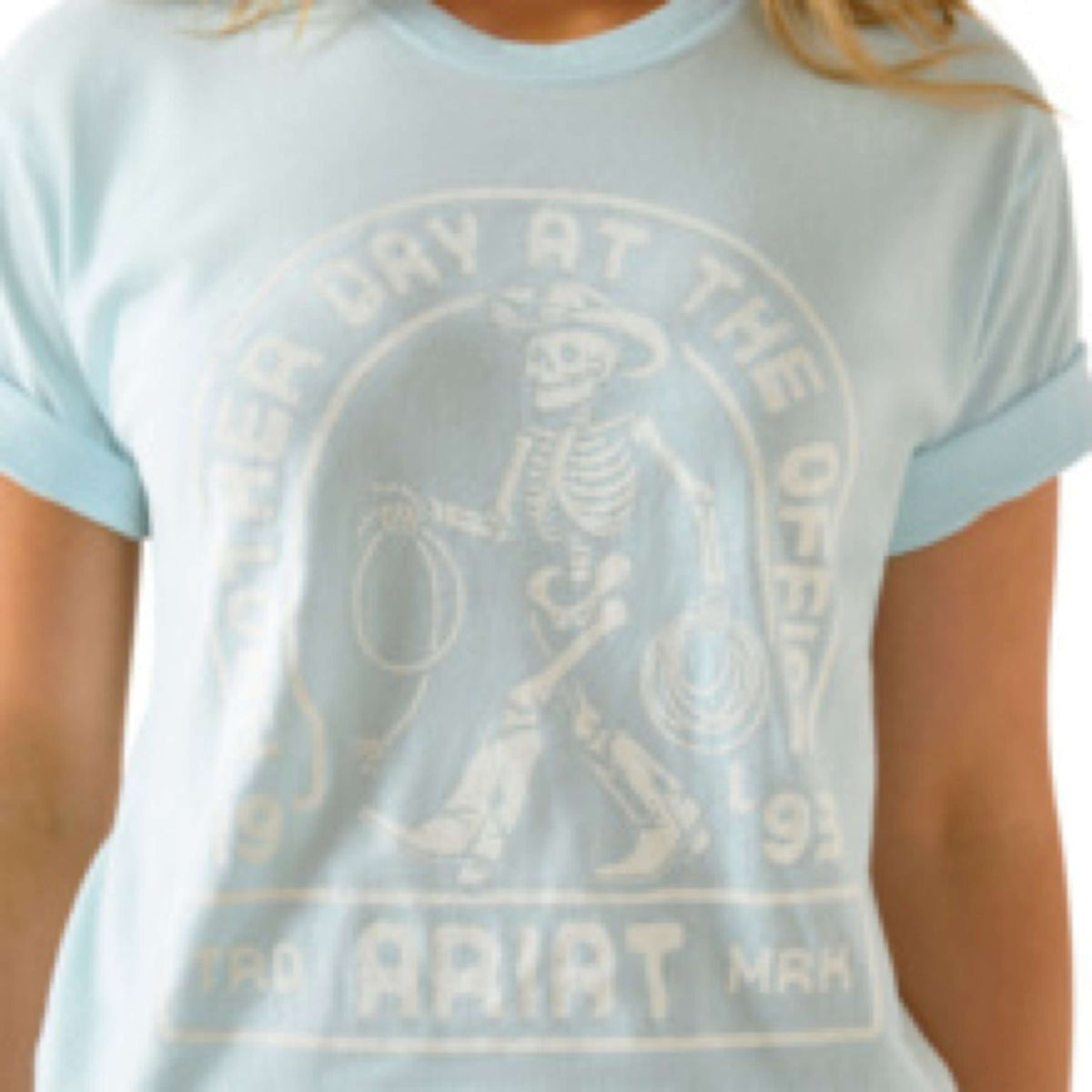 Ariat T-Shirt Another Day Femme Vintage Lagoon