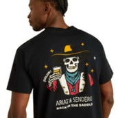 Ariat T-Shirt Sendero Hommes Noir