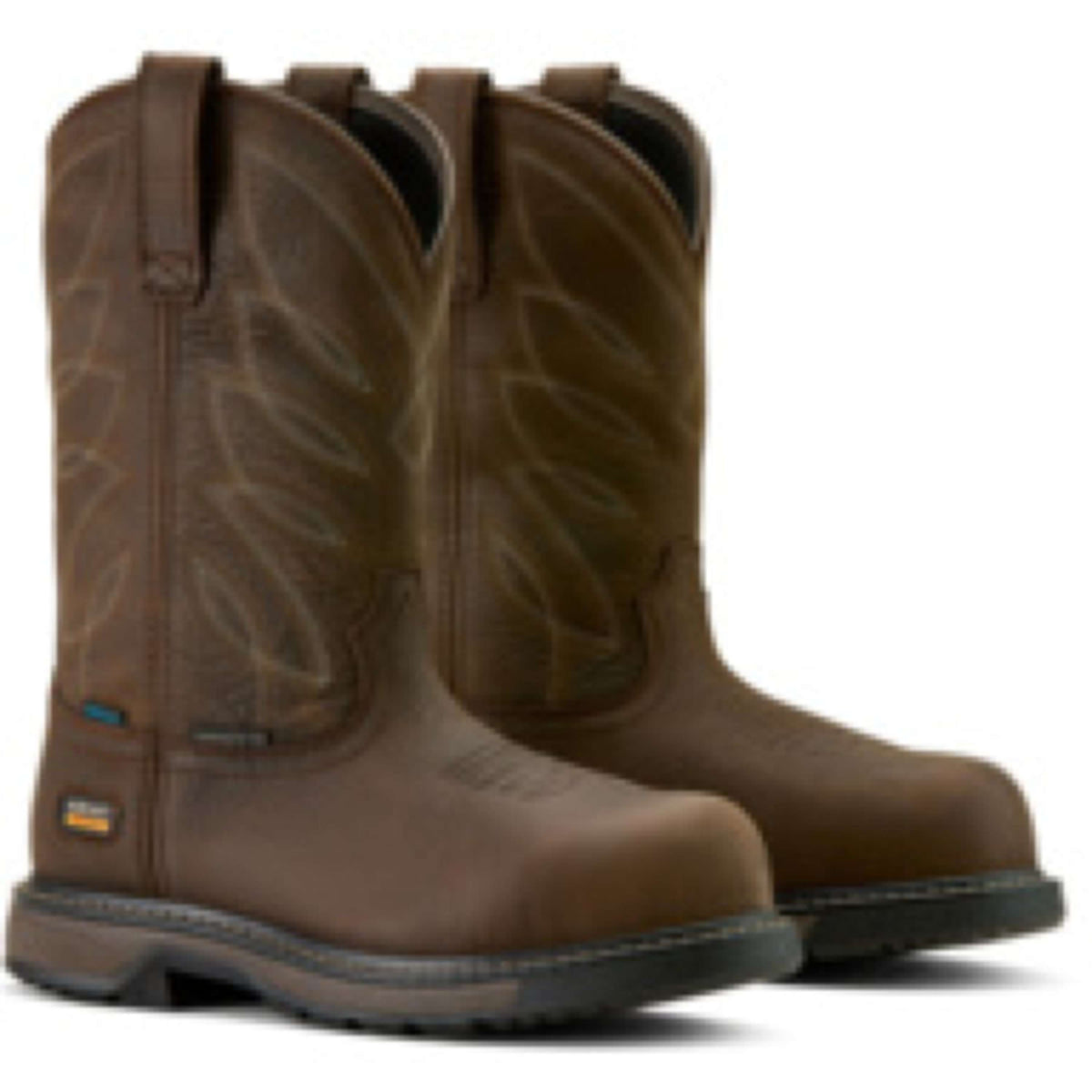 Ariat Bottes Western Riverter Pull-On H20 Femme Marron foncé
