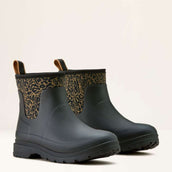Ariat Bottes de pluie Kelmarsh Shortie Femme Black/Ocelot Print
