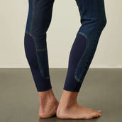 Ariat Pantalon d'Équitation Halo Denim Full Seat Marin