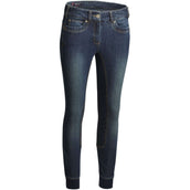 Ariat Pantalon d'Équitation Halo Denim Full Seat Marin