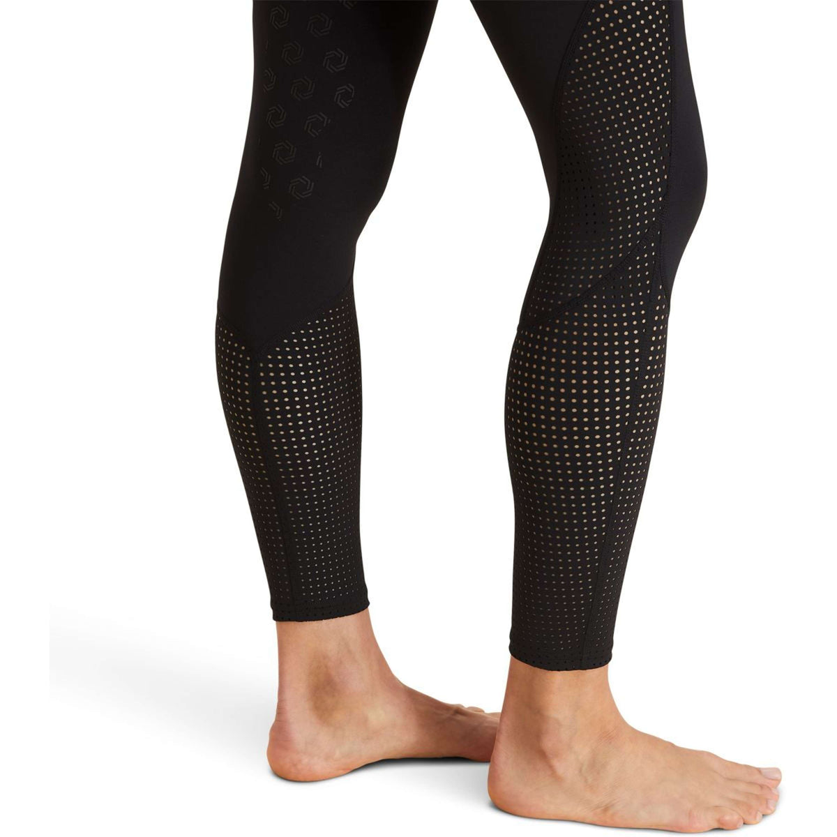 Ariat Legging d'Équitation Breathe Half Grip Femme Noir