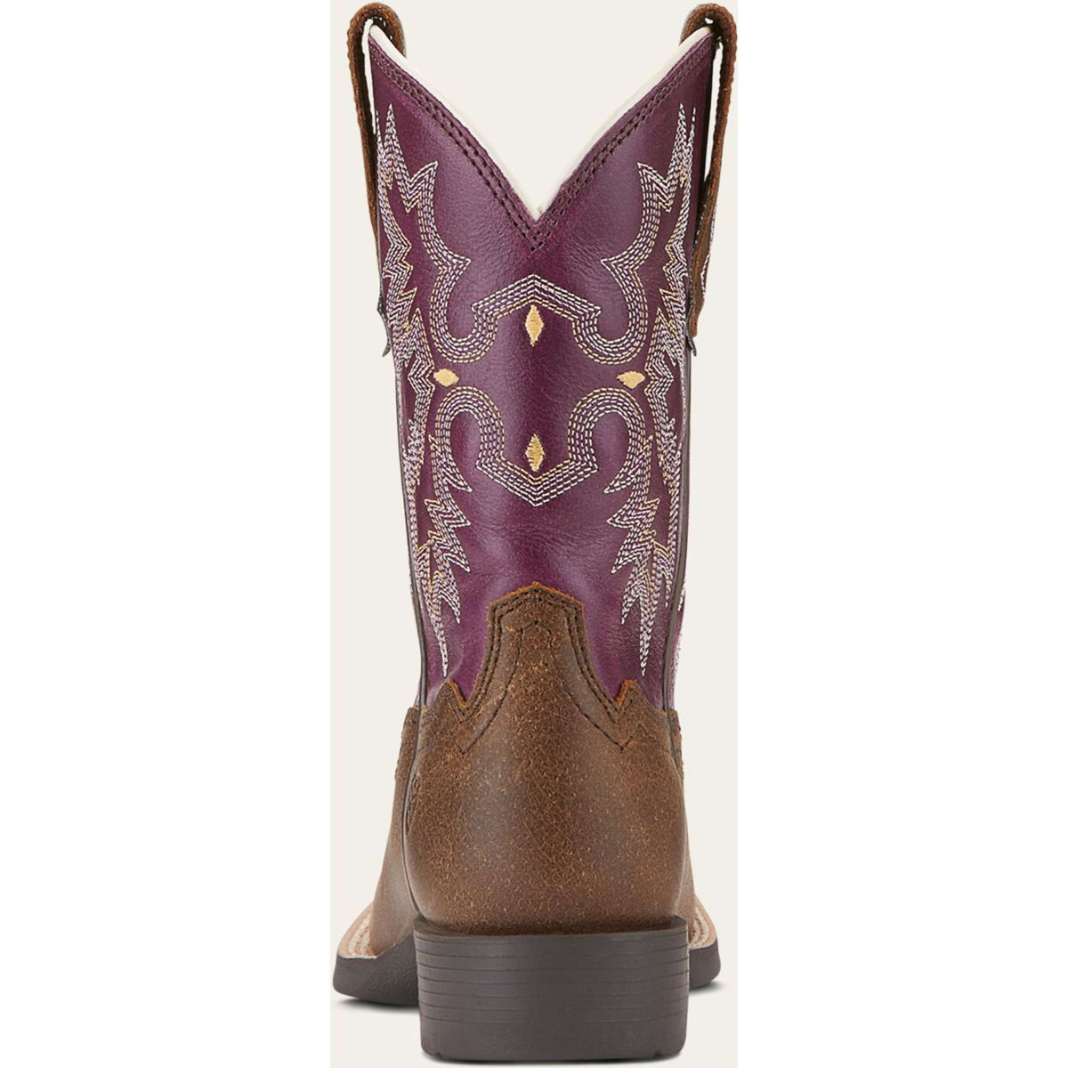 Ariat Bottes Western YTH Tombstone VNTG Marron