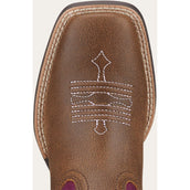 Ariat Bottes Western YTH Tombstone VNTG Marron