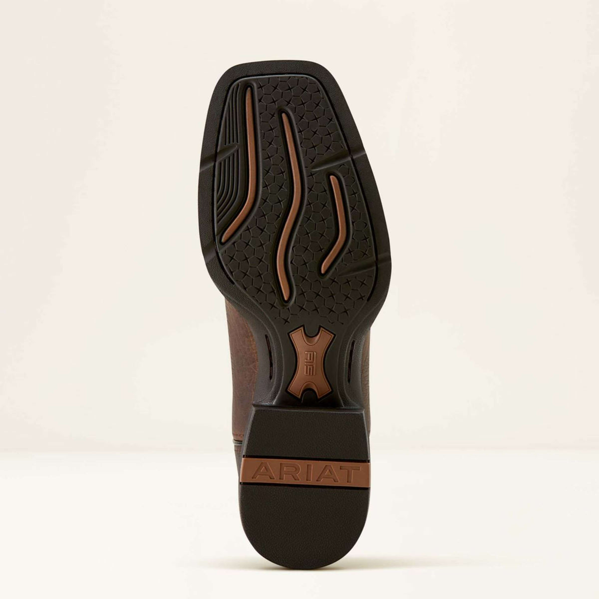 Ariat Bottes Western MNS Sport Rustler Toffee Hippo Print/Rich Oak