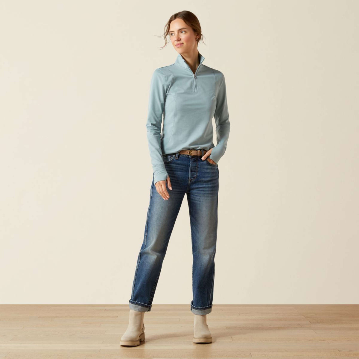 Ariat Baselayer Gridwork 2.0 plomb