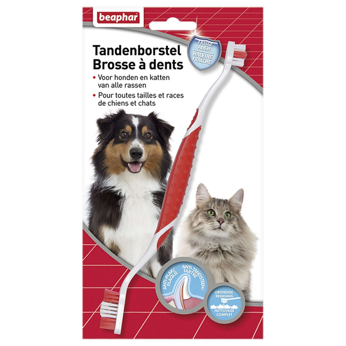 Beaphar Brosse à Dents Chien/Chat