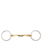 BR Mors de Filet Soft Contact Double Brisure Incurvé 14mm