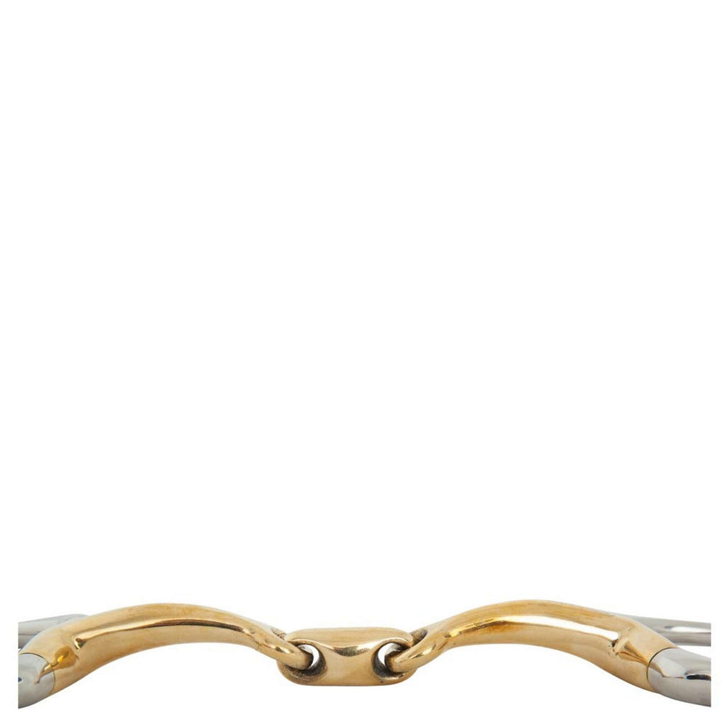 BR Mors à Olive Soft Contact Courbé Double Brisure 14mm Anneau 55mm