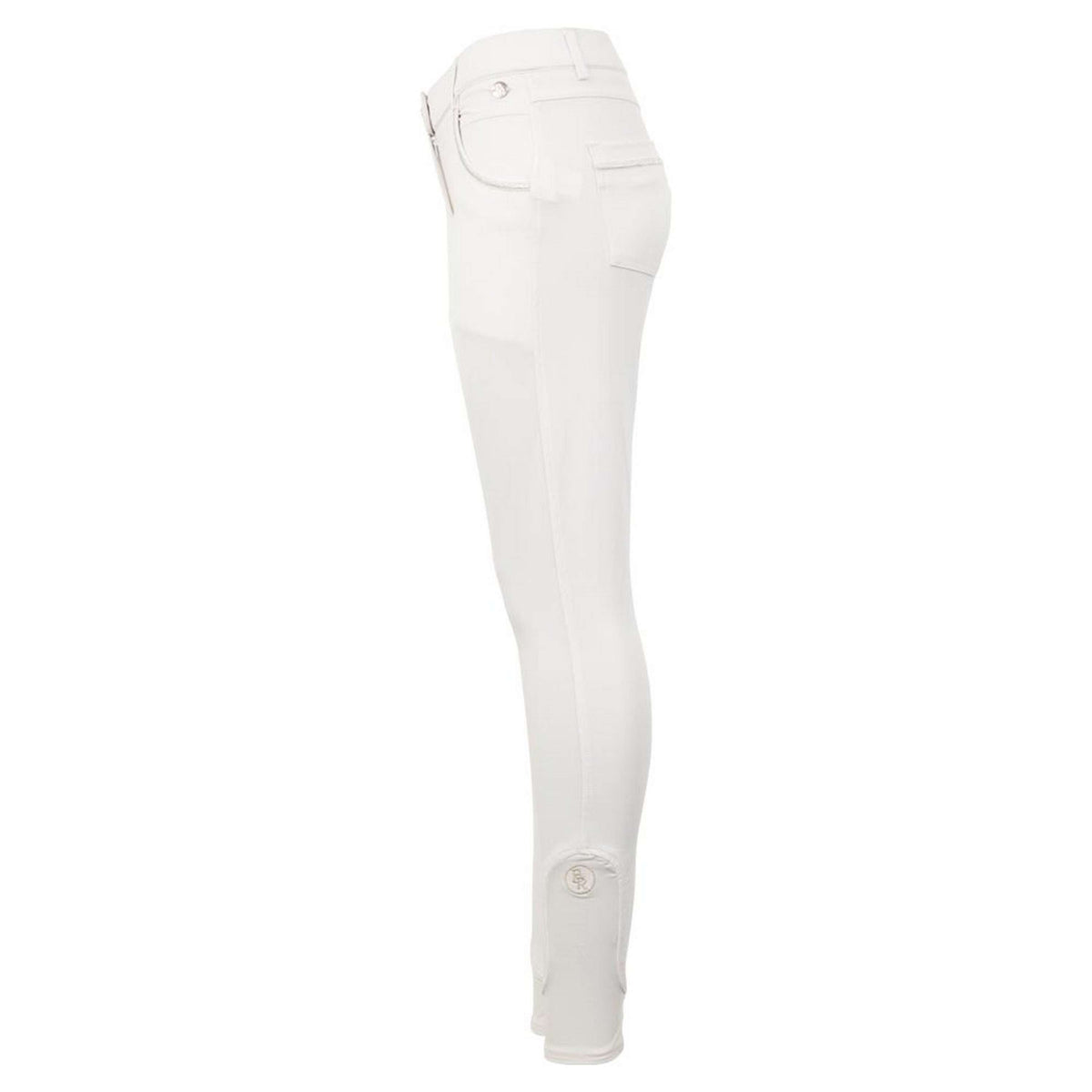 BR Pantalon d'Équitation Quebec Prise de Genou Snow White