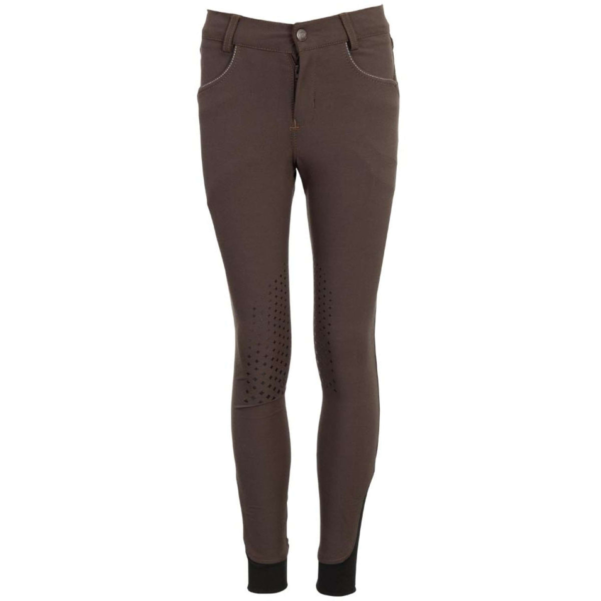 BR Pantalon d'Équitation 4-EH Ned Kids Silicone Genouillères Dark Forest