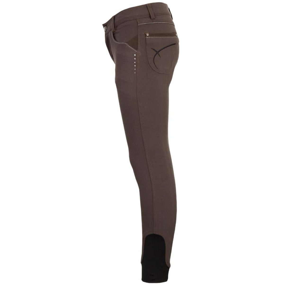 BR Pantalon d'Équitation 4-EH Ned Kids Silicone Genouillères Dark Forest