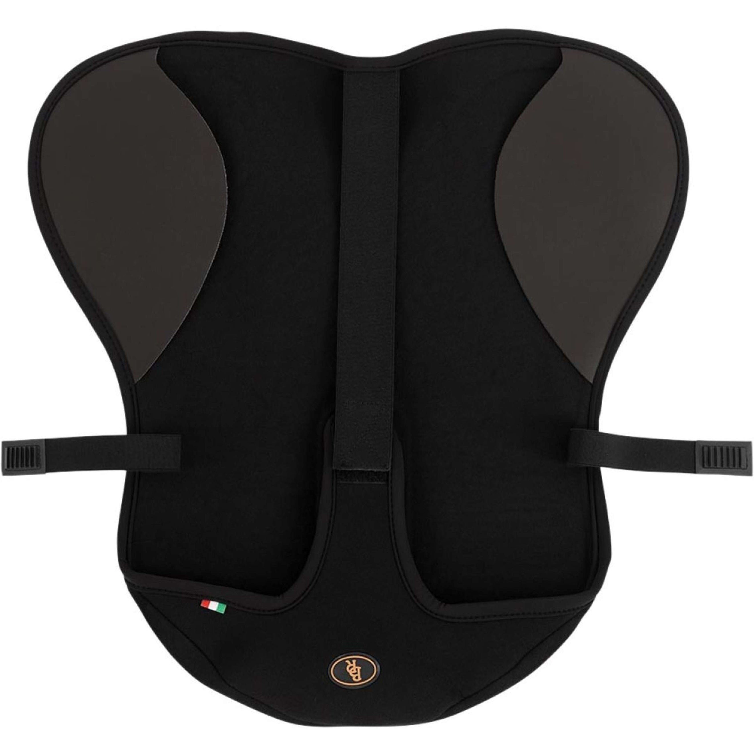 BR Dessus de Selle Ortho-Coccyx Gel Dressage Noir/Noir