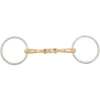 BR Mors de Filet Soft Contact Double Brisure Courbé 12mm