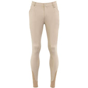 BR Pantalon d'Équitation Mitchel Homme Siège en Silicone Beige