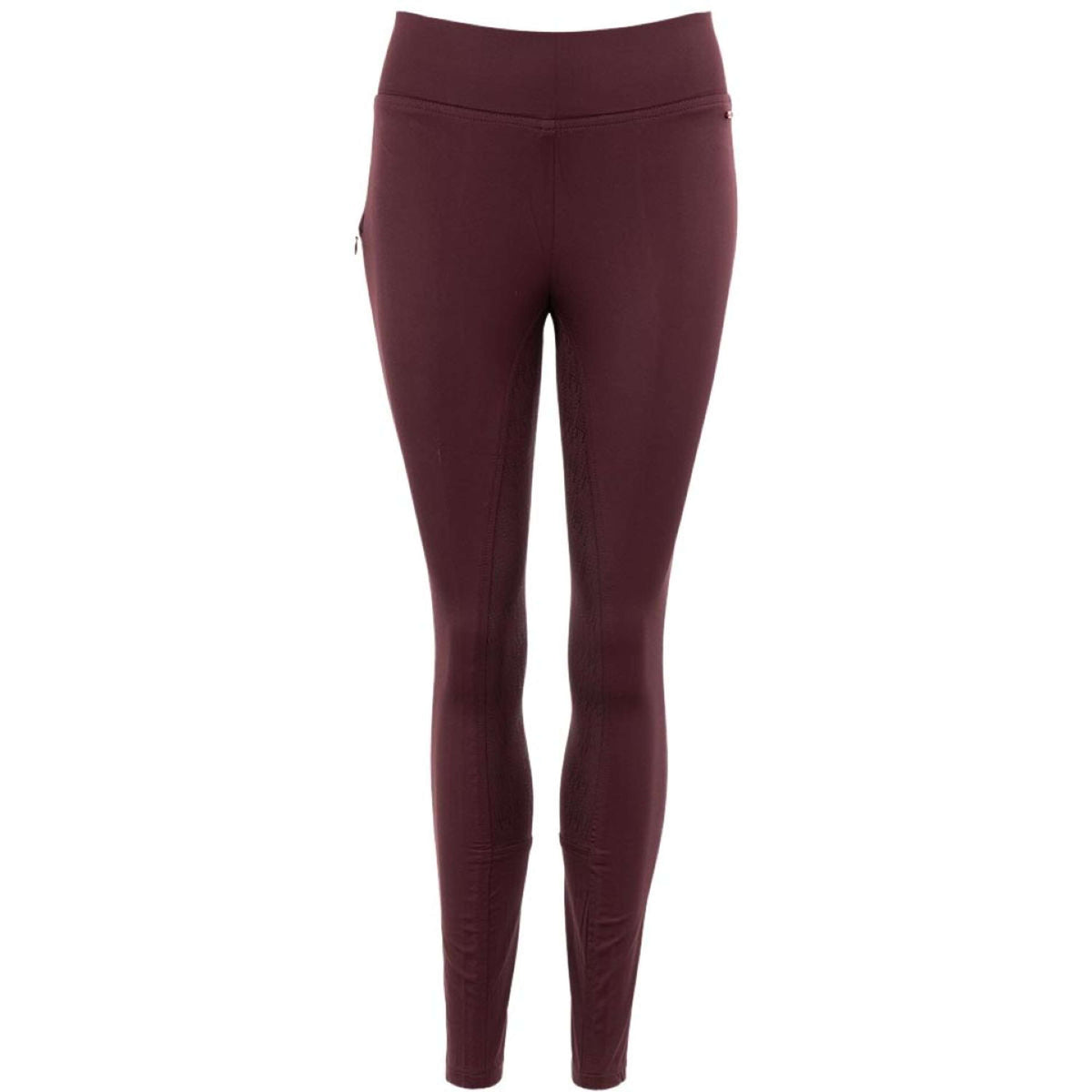 Premiere Legging d'Équitation Bugloss Femme Partie Siege en Silicone Winetasting