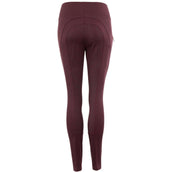 Premiere Legging d'Équitation Bugloss Femme Partie Siege en Silicone Winetasting