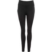 Premiere Legging d'Équitation Burdock Enfants Fessier en Silicone Noir