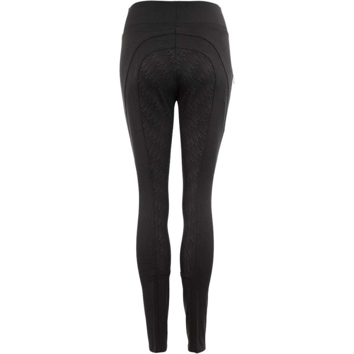 Premiere Legging d'Équitation Burdock Enfants Fessier en Silicone Noir