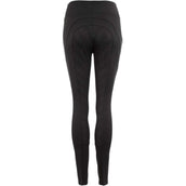 Premiere Legging d'Équitation Burdock Enfants Fessier en Silicone Noir