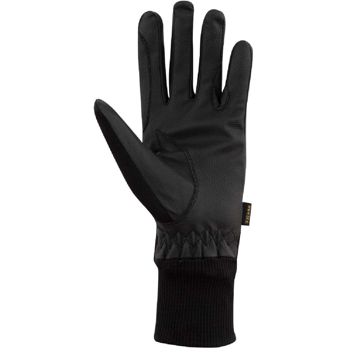 BR Gants d'Équitation Reflecting Pro Thinsulate Noir