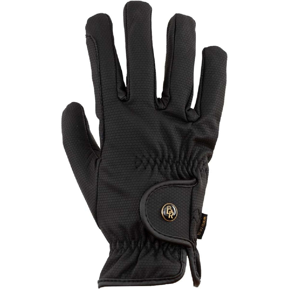 BR Gants d'Équitation Warm Durable Pro Noir