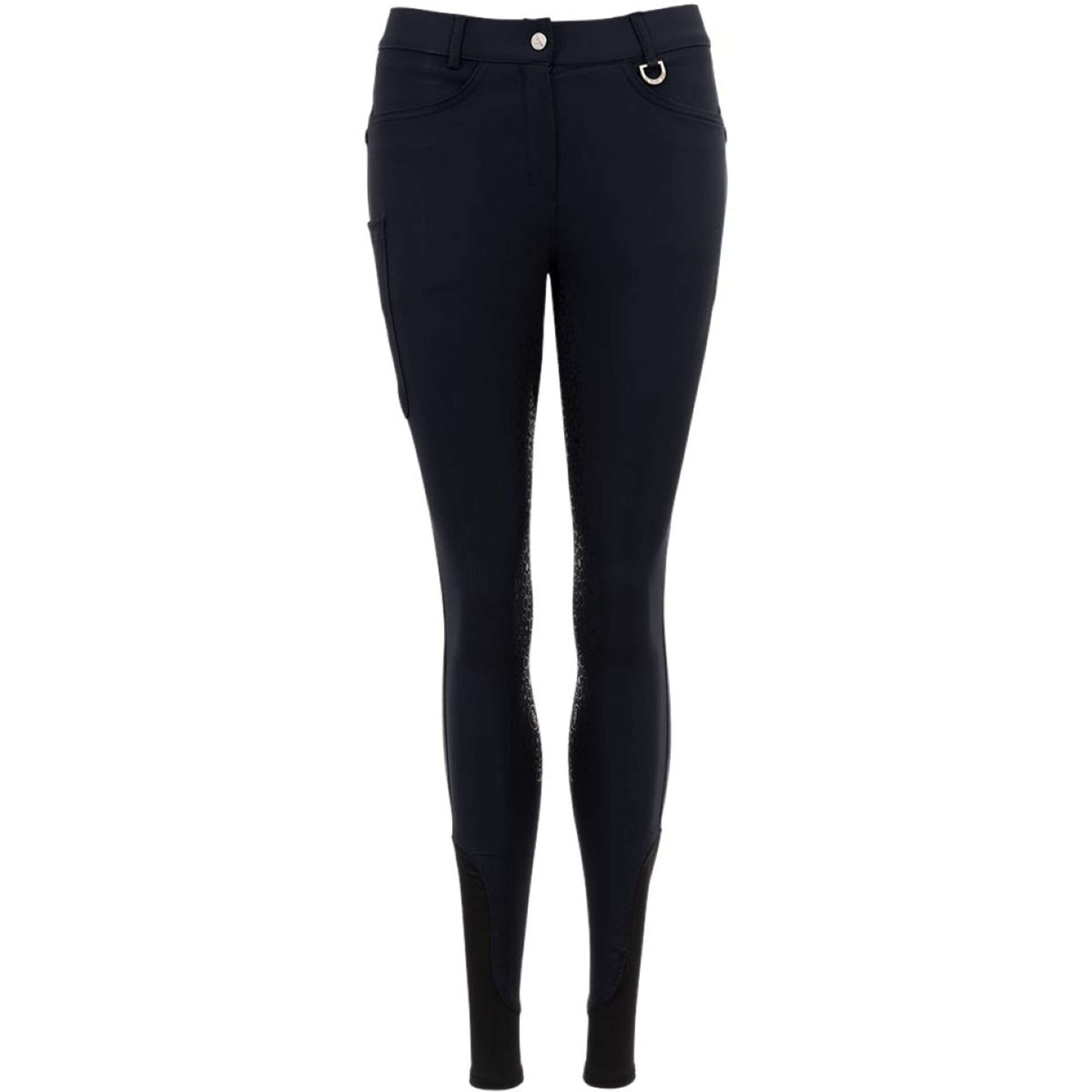 BR Pantalon d'Équitation Maury Silicone Fond de Peau Dark Sapphire