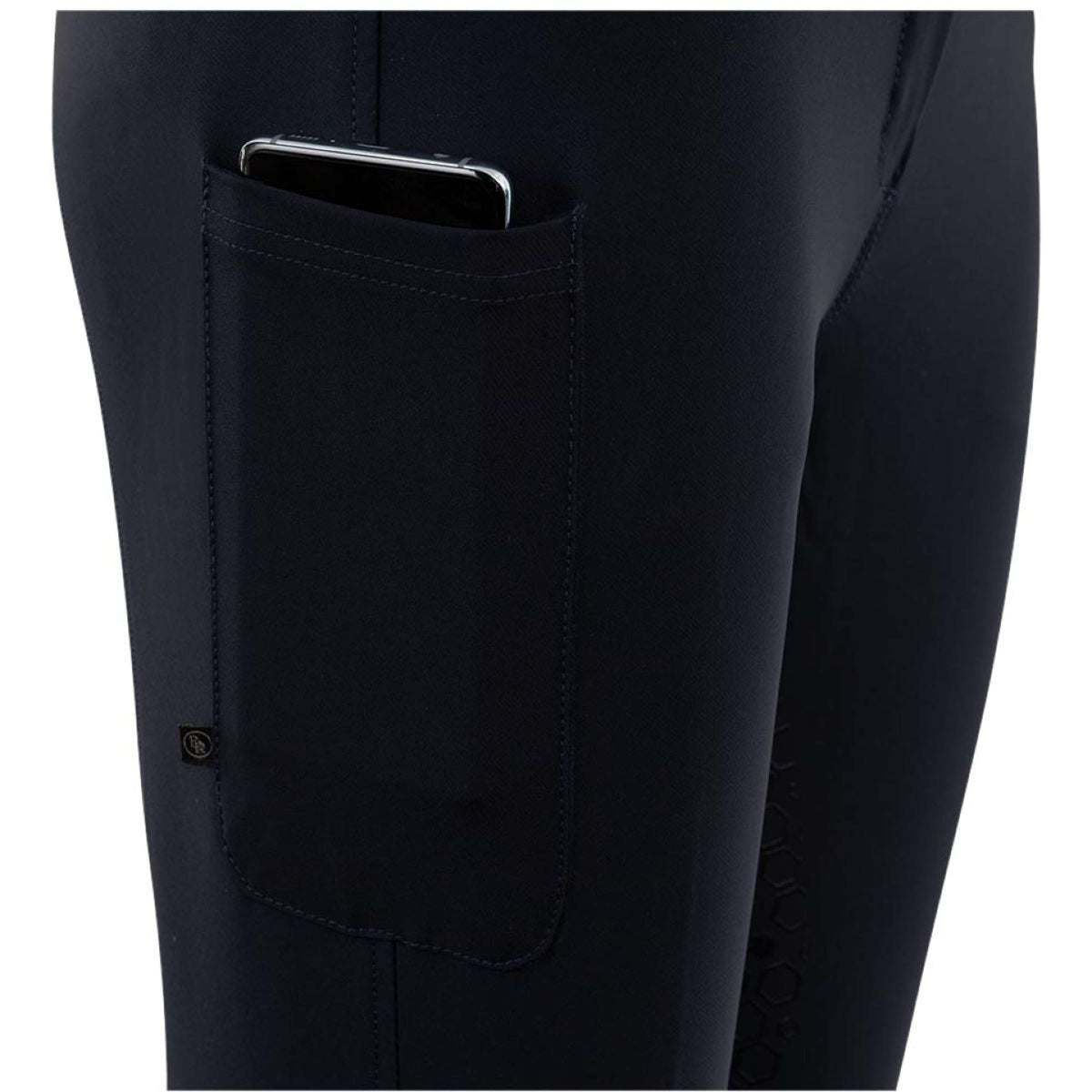 BR Pantalon d'Équitation Maury Silicone Fond de Peau Dark Sapphire