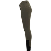 BR Pantalon d'Équitation Maury Silicone Genouillères Forest Green