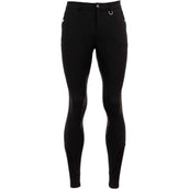 BR Pantalon d'Équitation Maikel Silicone Fond de Peau Noir