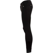 BR Pantalon d'Équitation Maikel Silicone Fond de Peau Noir