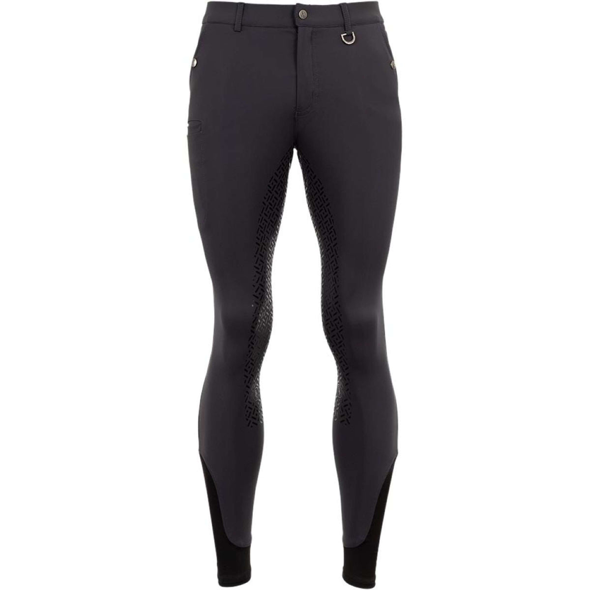 BR Pantalon d'Équitation Maikel Silicone Fond de Peau Marin foncé