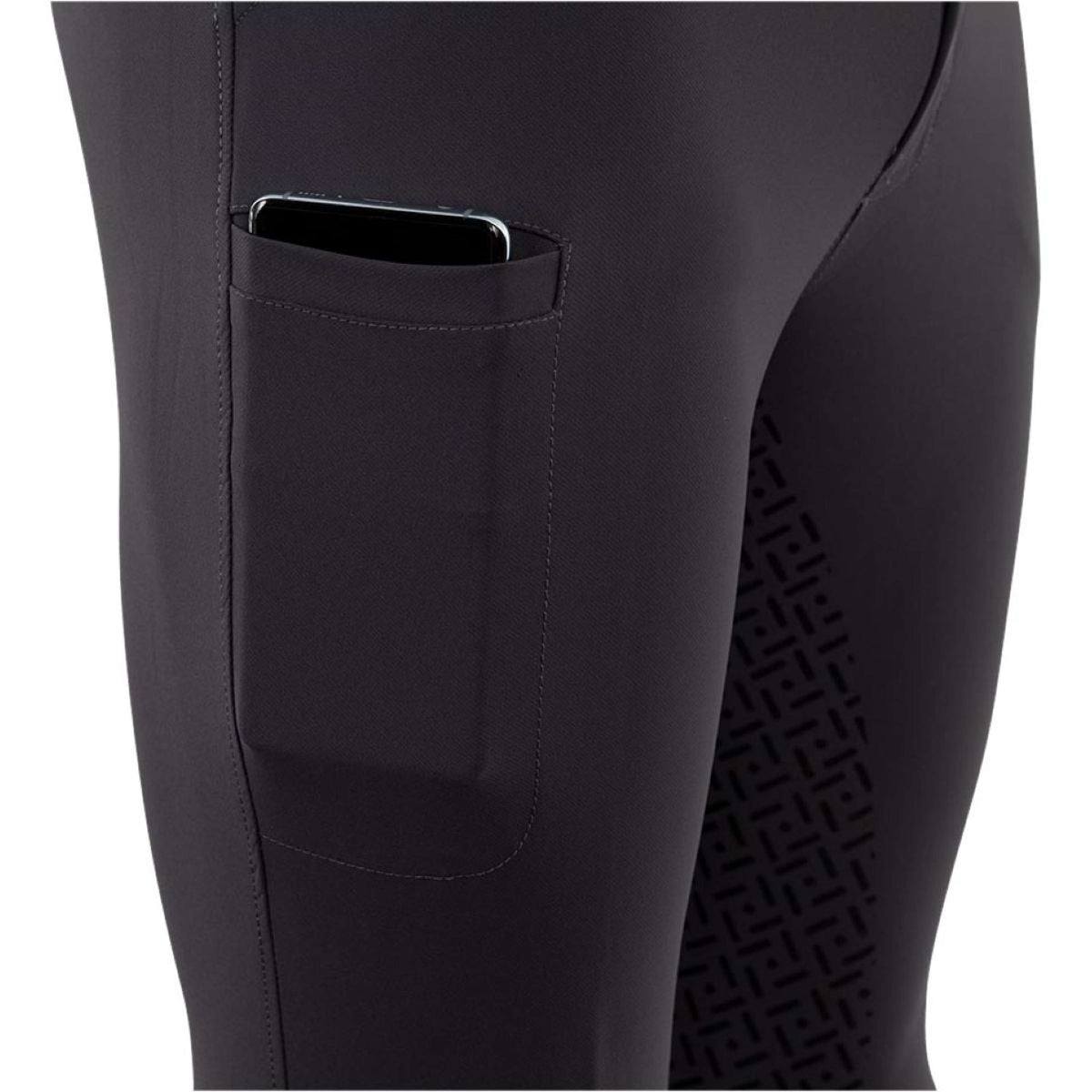 BR Pantalon d'Équitation Maikel Silicone Fond de Peau Marin foncé